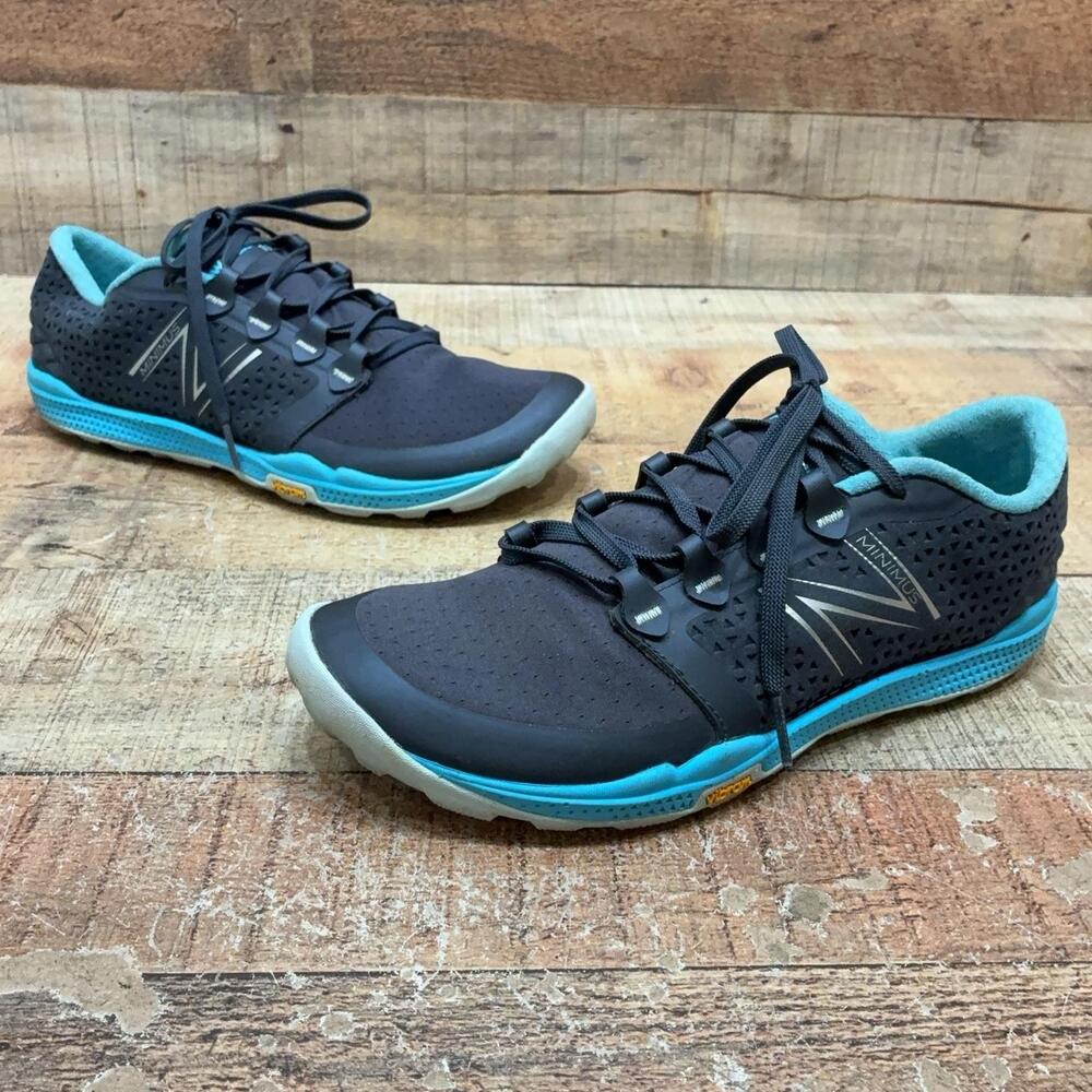 New Balance Minimus Shoes Womens Size 10 B Gray Mesh Running Sneaker WT10BG4